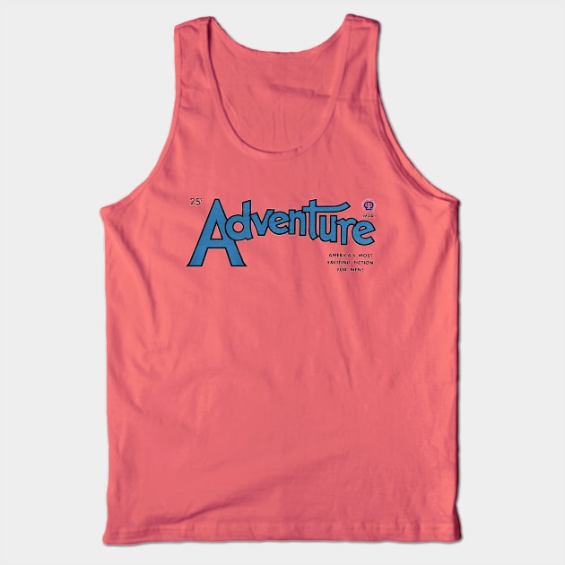 Adventure Magazine Tank Top by MindsparkCreative